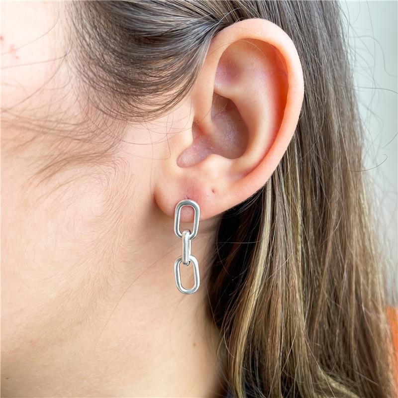 BRINCO ELOS LISOS PRATA925